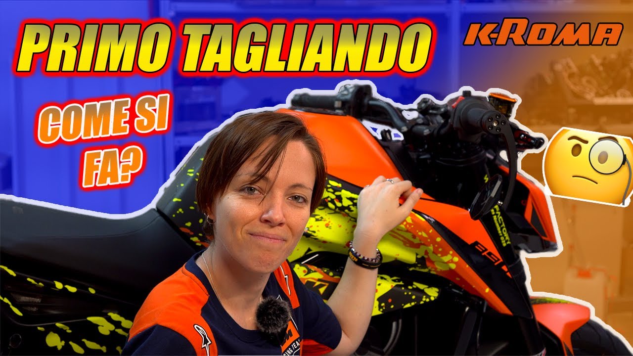 PRIMO TAGLIANDO UFFICIALE KTM - COME VIENE FATTO?