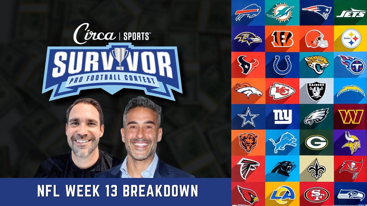 Circa Survivor NFL Week 13 LIVE Breakdown