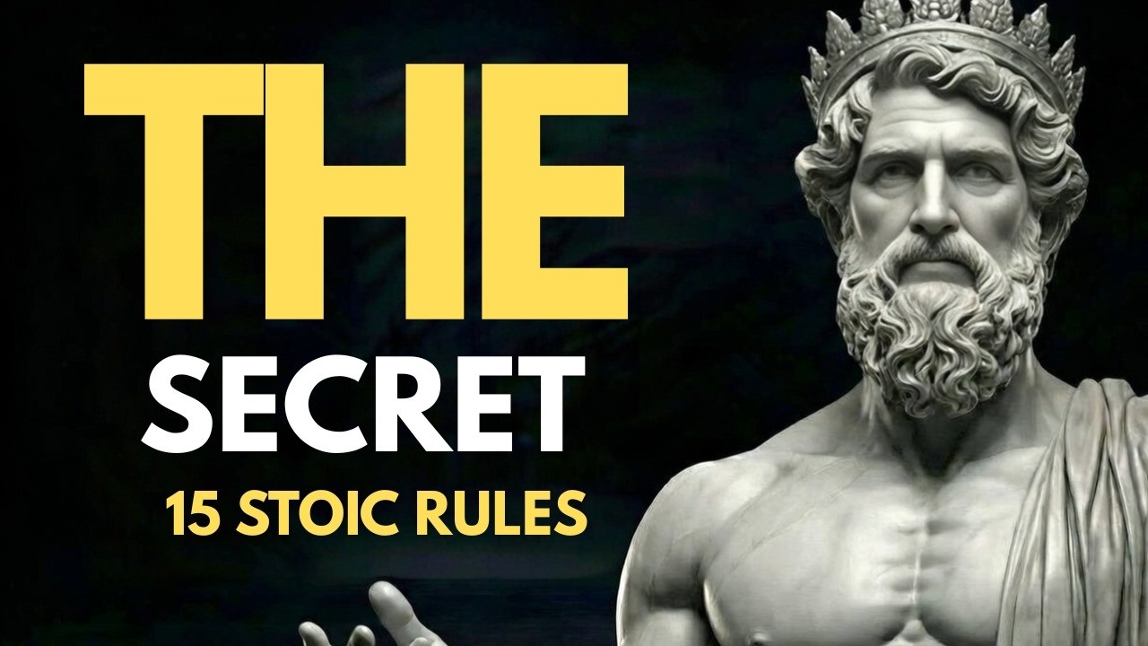 THE STRENGTH OF NOT REACTING | 15 Stoic Rules to Remain Calm Under Pressure