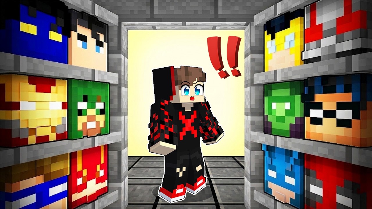 I Became Any Superhero in Minecraft