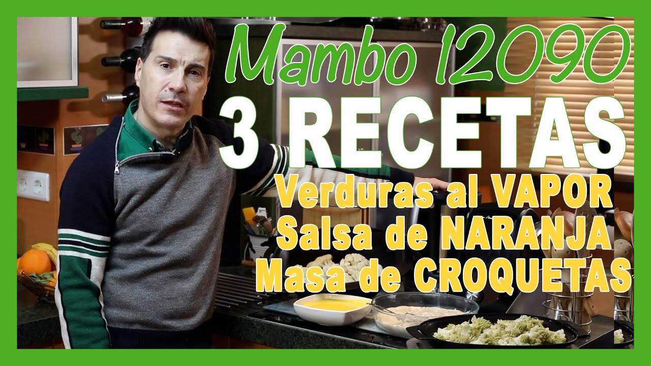 🌟¡FANTÁSTICAS RECETAS con Nueva MAMBO 12090 de Cecotec  ¡Mejor Robot de Cocina! 3 RECETAS Riquisima