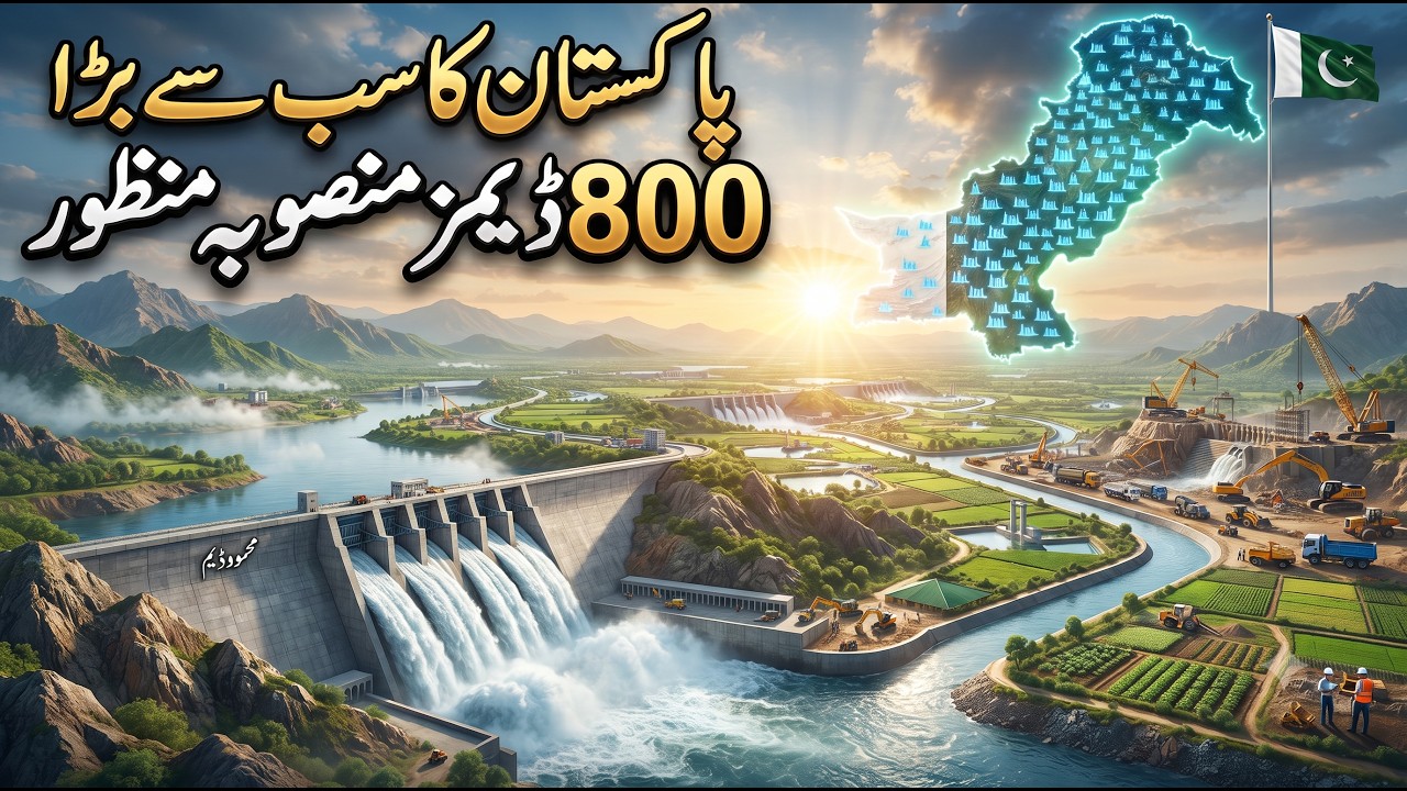 Pakistan's Largest 800 Dams Project approved | Rich Pakistan