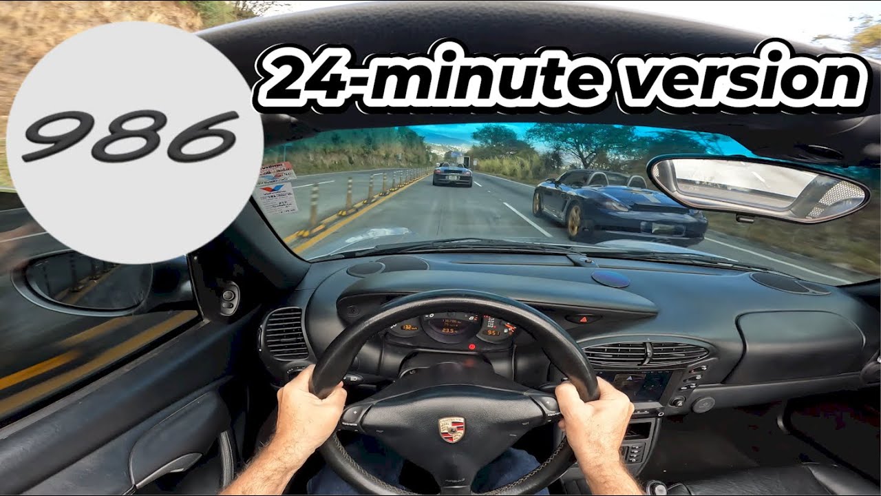 Porsche Boxster 986 driving impression with Porsche Boxster 987 - LONG VERSION - 4k + Sound!