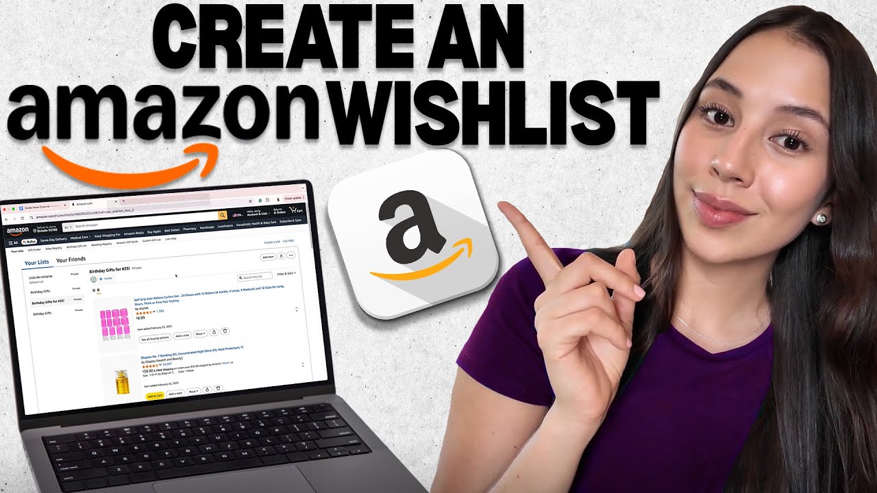 How to Create and Share an Amazon Wishlist | Easy Step-by-Step Guide