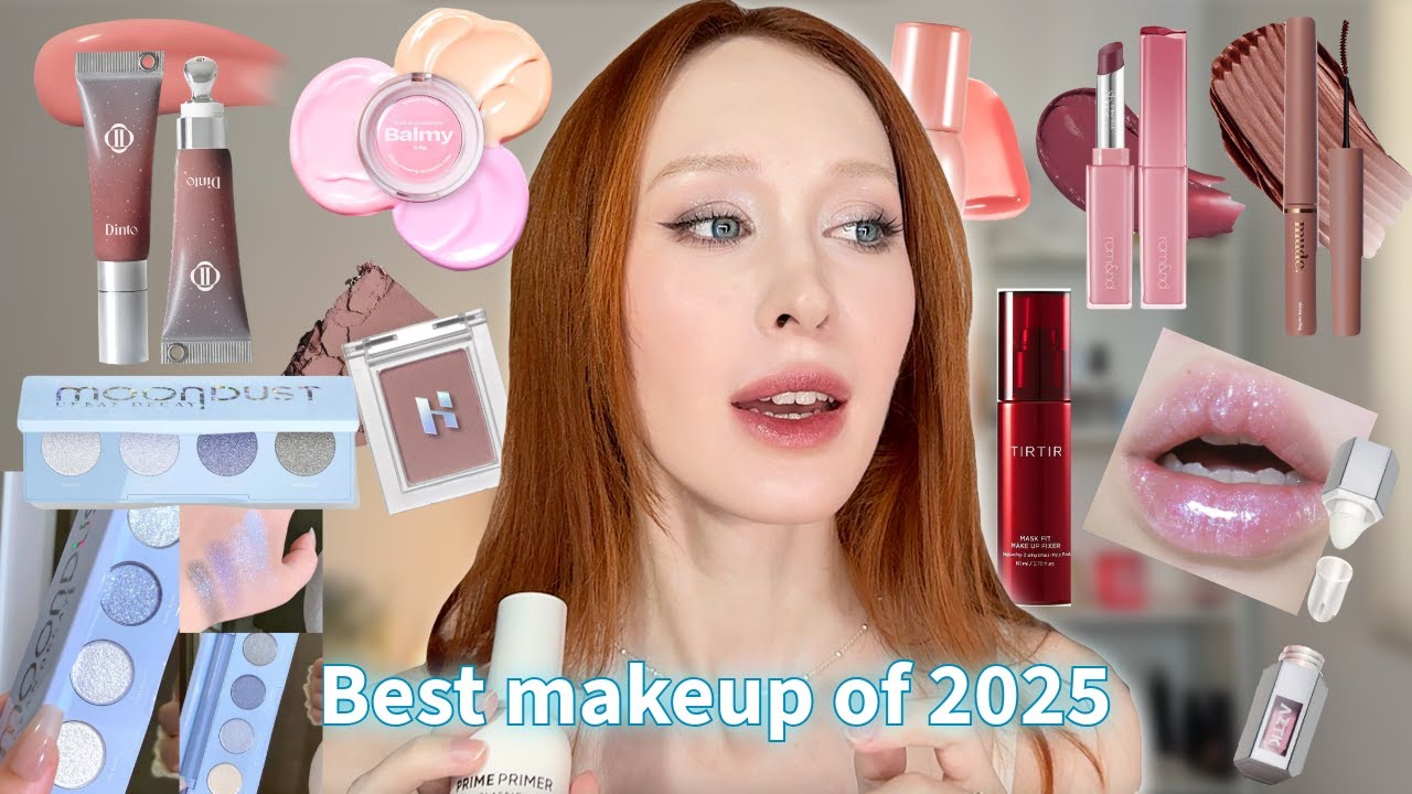 Лучшие косметические продукты, которые я попробовала в 2025 году #kbeauty #cbeauty