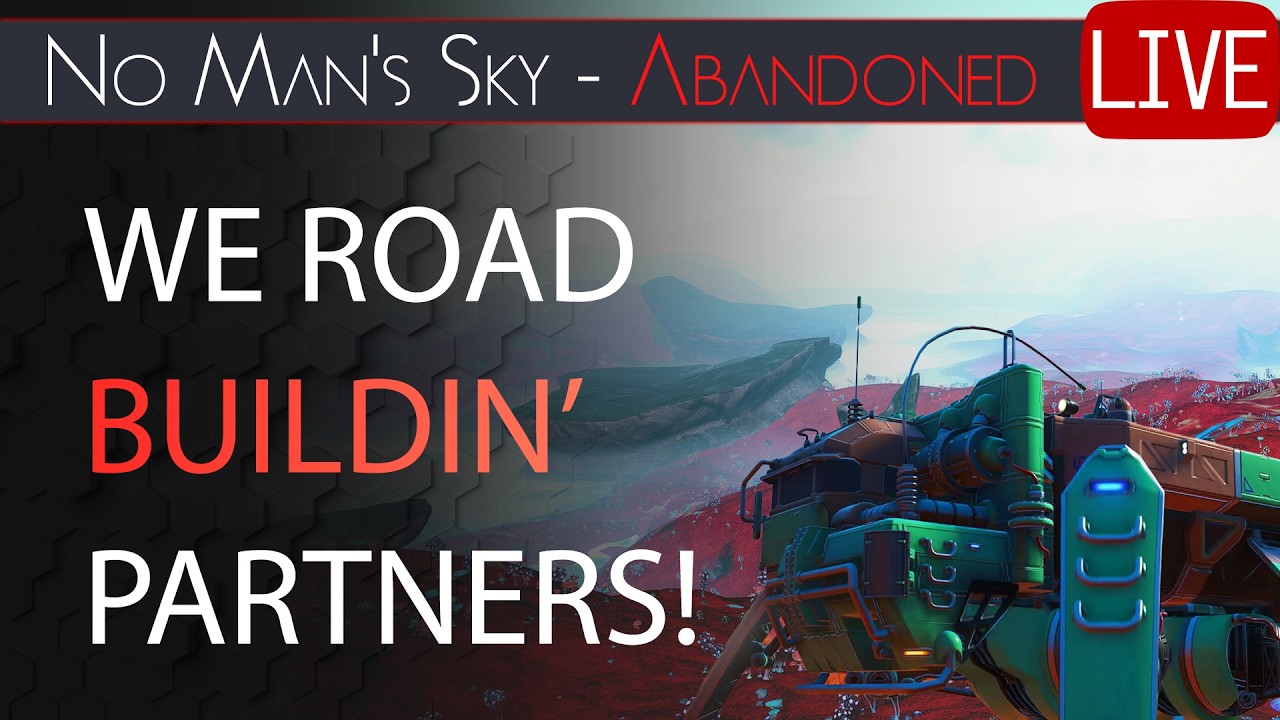 Building Roads and Truckin' Waste w/ @DarklordXelrick! - No Man's Sky Ramnant Update