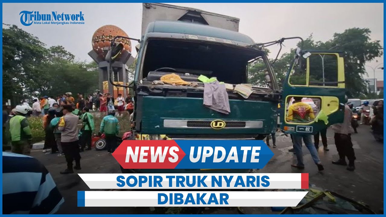 Nasib Sopir Truk Tabrak Puluhan Pengendara di Cipondoh Tangerang, Nyaris Dibakar Hidup-hidup