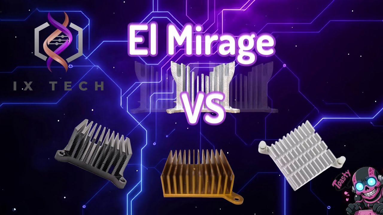 Bitaxe & NerdAxe Cooling Upgrade: IXTech El Mirage Heatsink – Teardown: How Does It Compare?