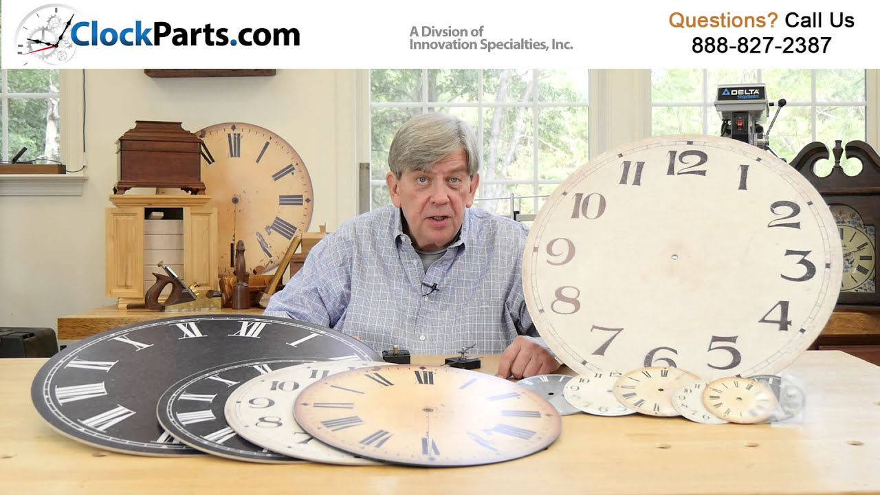 Antique Clock Dials Available for Clock Makers
