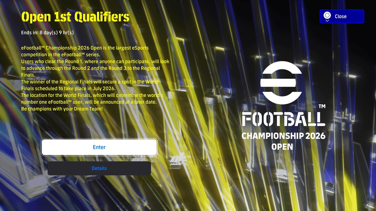 eFootball Events - التعنيف الكروي