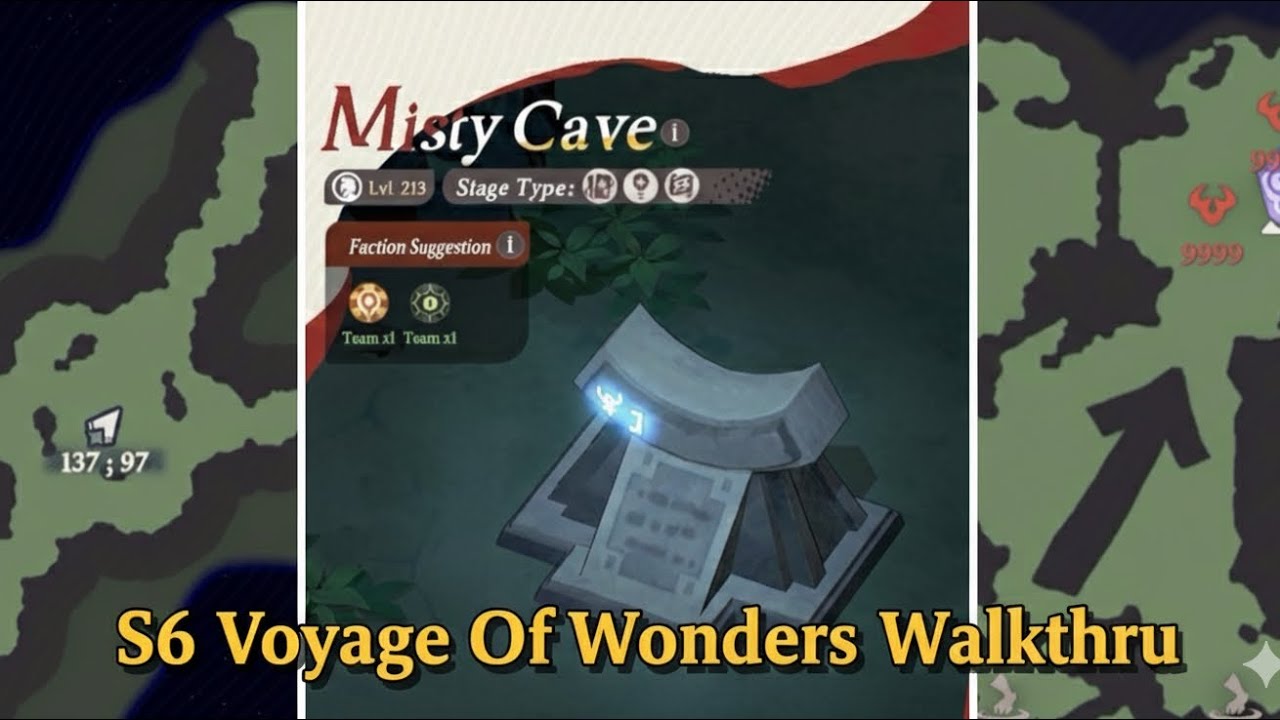 [Voyage Of Wonders] Misty Cave: Walkthrough - Let's Play AFK Journey #afkjourney 