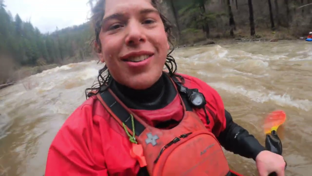 Potlatch River Frog Ponds ~4000 cfs on the online gauge