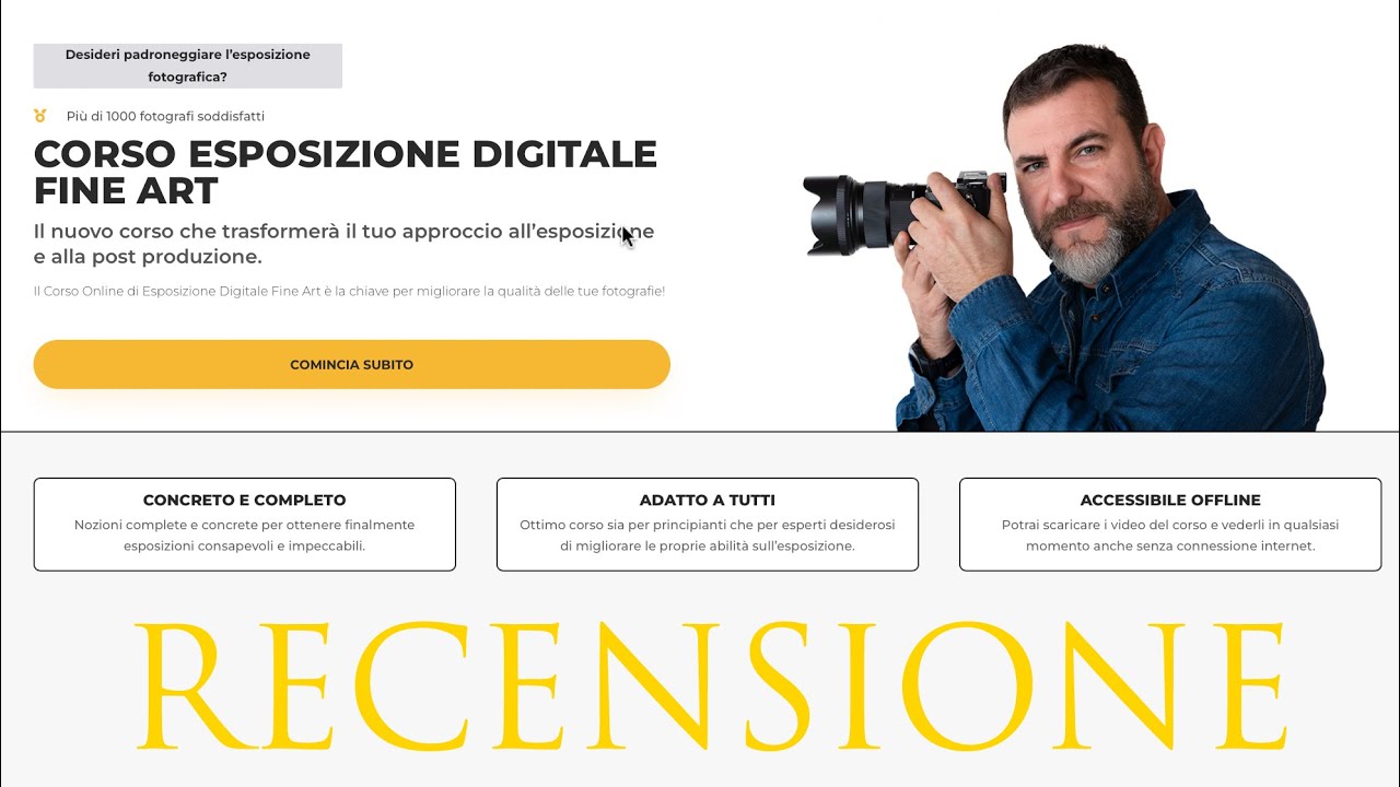 Damiano Durante: Il Corso sull'Esposizione Fine Art [Recensione]