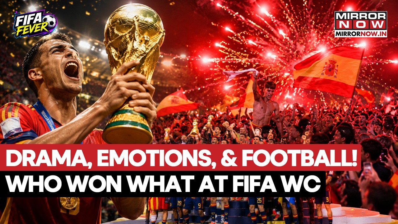 FIFA WC 2026: Spain Bags Trophy, Mbappe Wins Golden Boot | Who Won What After Finals?