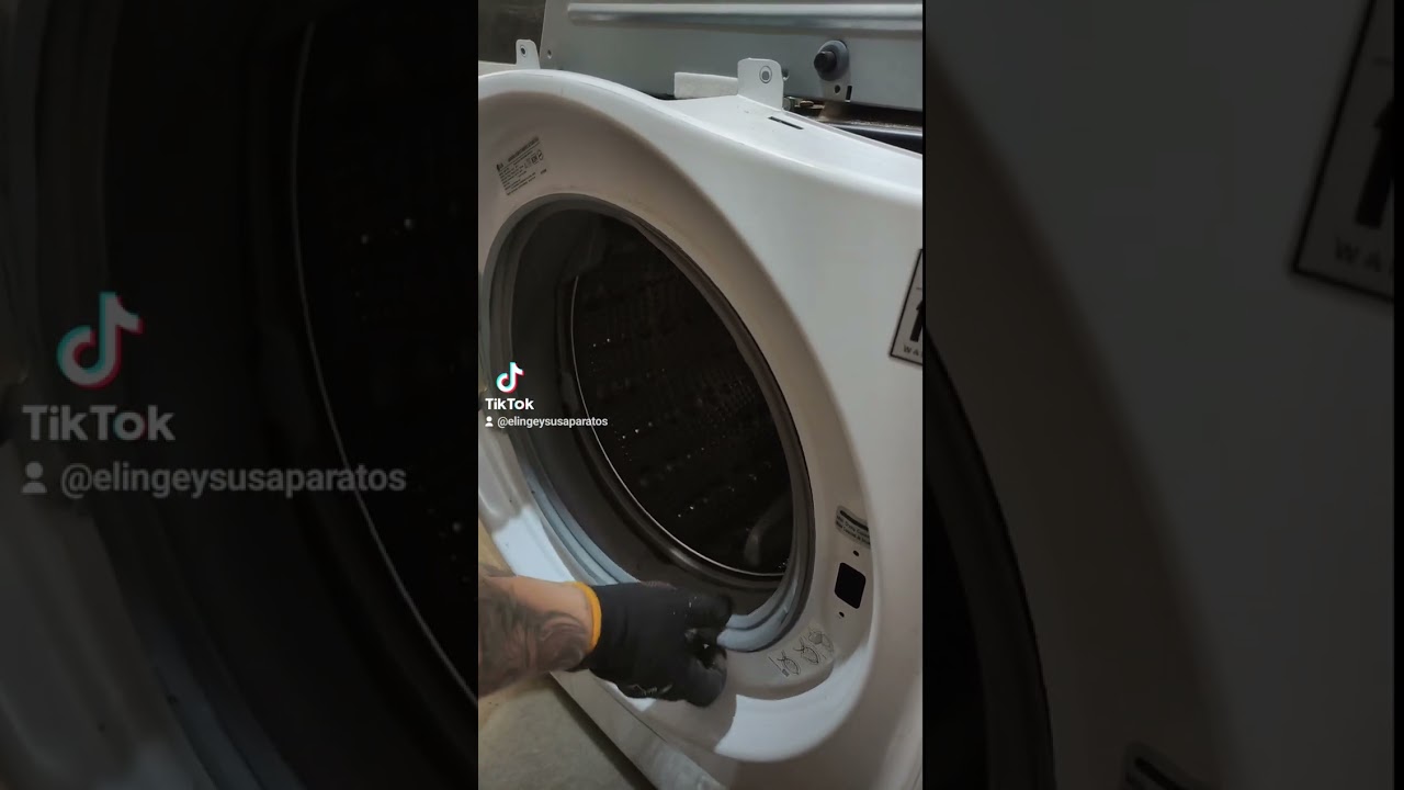 cómo desarmar lavasecadora LG chécalo primera parte