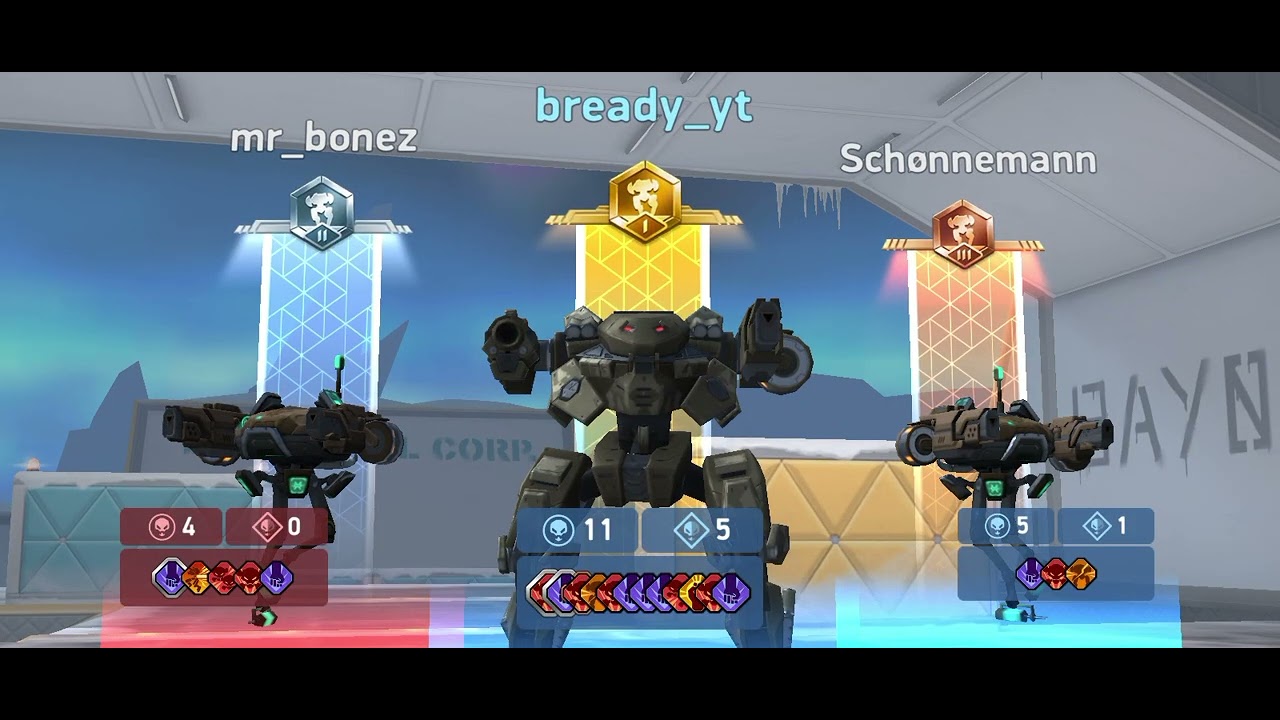 Winning a round 