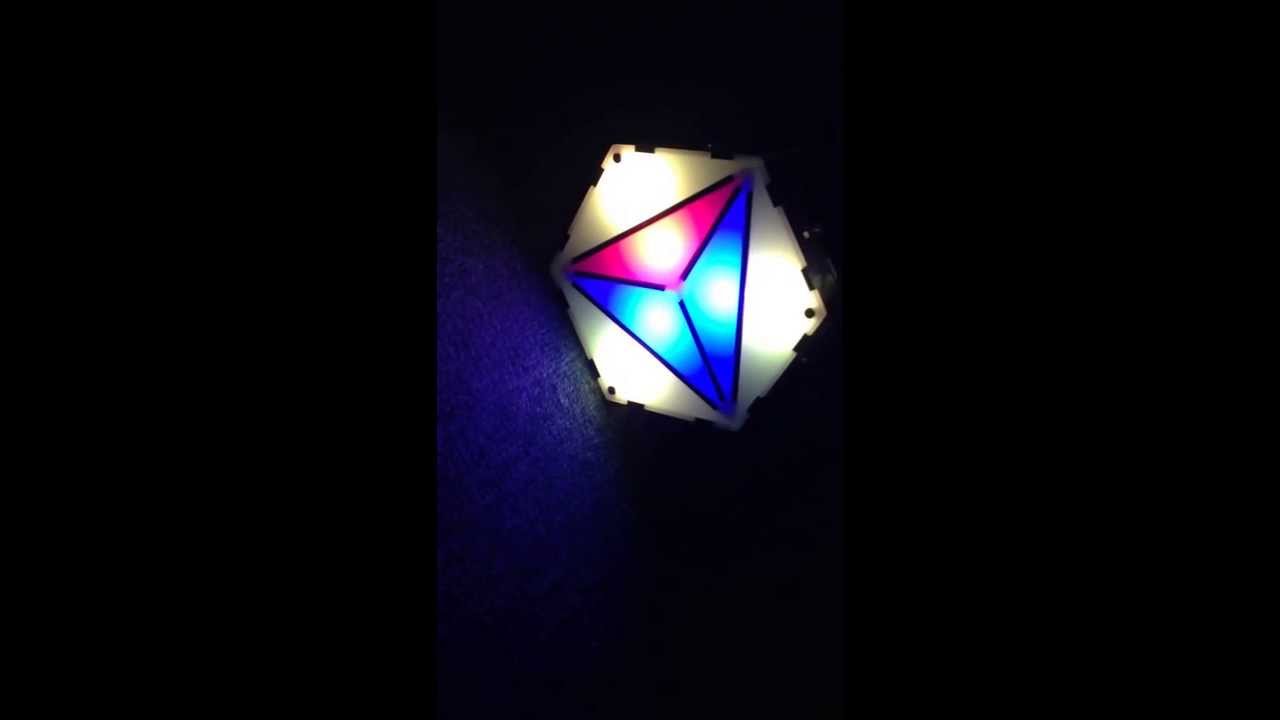 Glasso - a transparent RGB timer