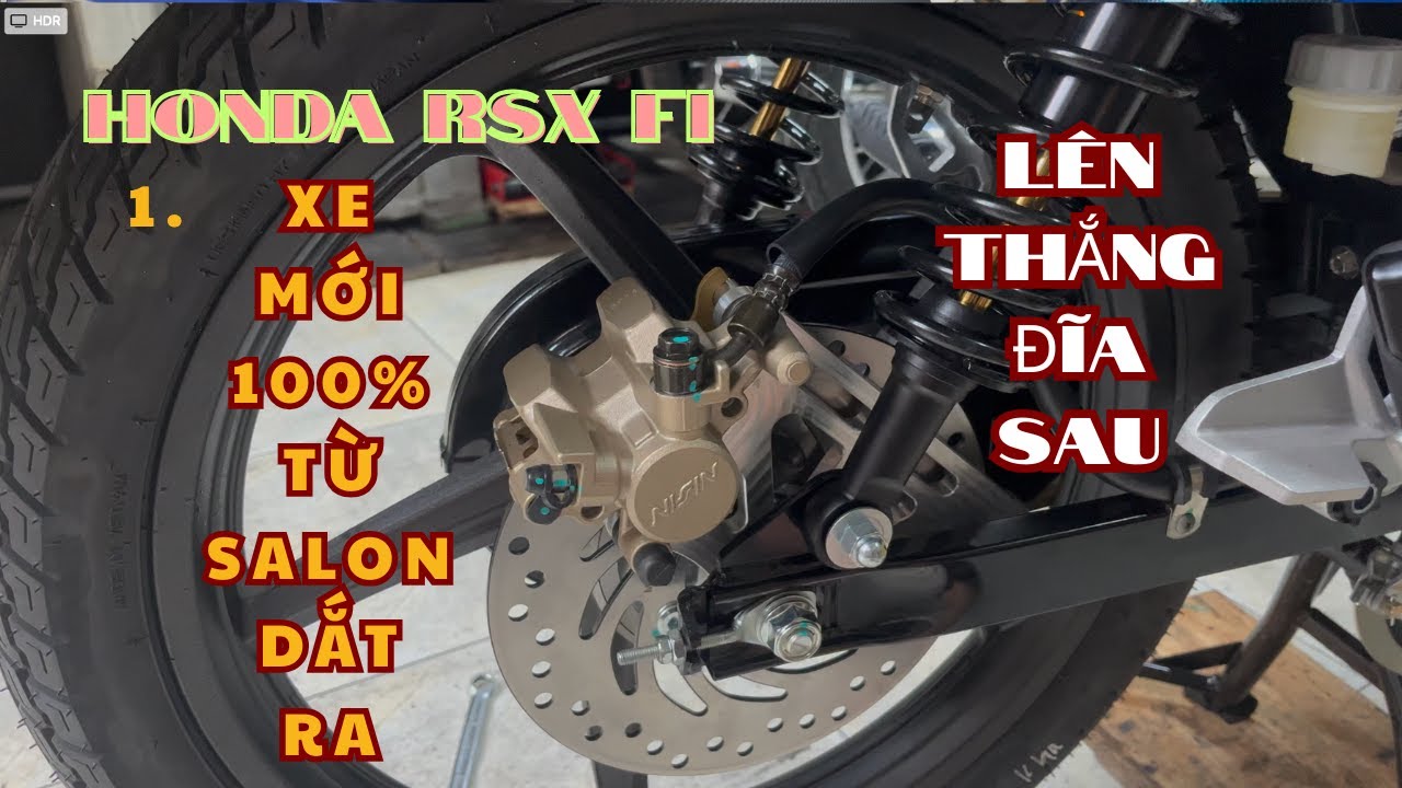 HONDA RSX Fi , XE MỚI NEW 100% LĂN BÁNH 14KM , LÊN COMBO THẮNG ĐĨA SAU, PÁT KO HÀN SƯỜN, NHƯ ZIN