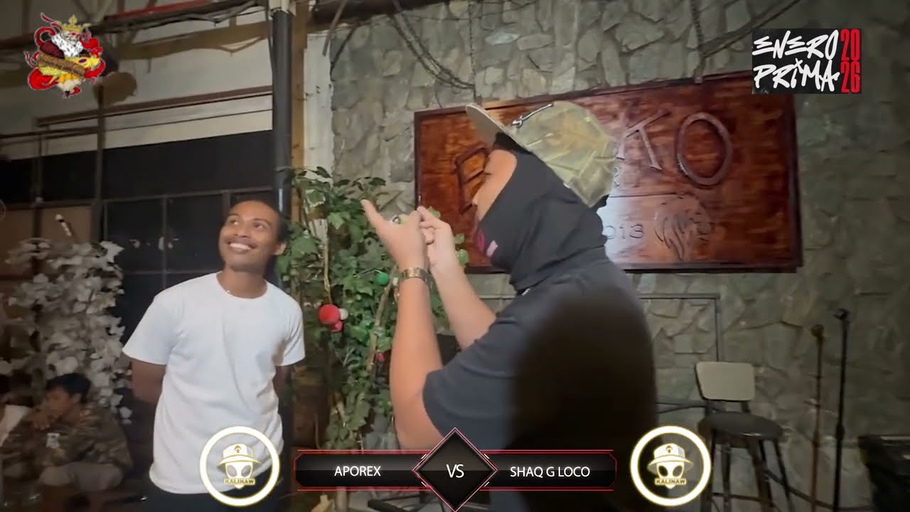 Trono sa Oro - Aporex vs Shaq G Loco *FREESTYLE BATTLE* | Enero Prima