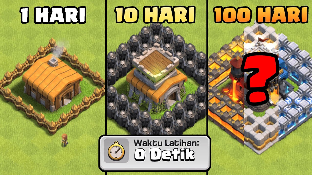 100 Hari Di Game Clash Of Clans