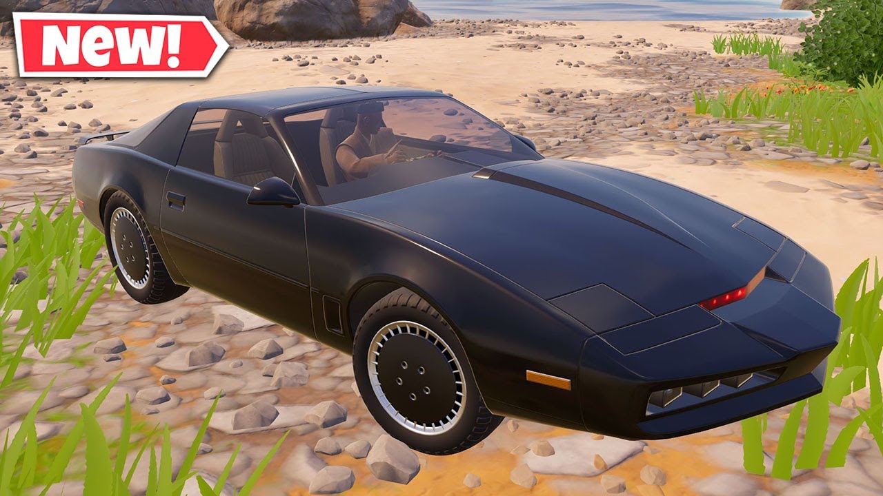 Новый комплект «Рыцарь-наездник» в Fortnite! (Кузов для машины K.I.T.T.)