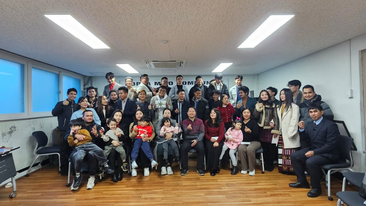 Korea Mizo Community te Christmas kan hman dan#MerryChristmas#KoreamizoVlog