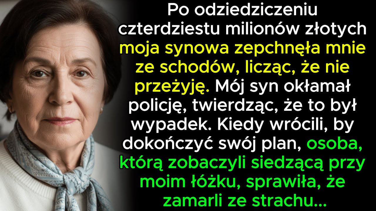 Mój syn zostawił mnie samą w śpiączce w szpitalu — ale gdy zobaczył, kto siedzi przy moim łóżku...