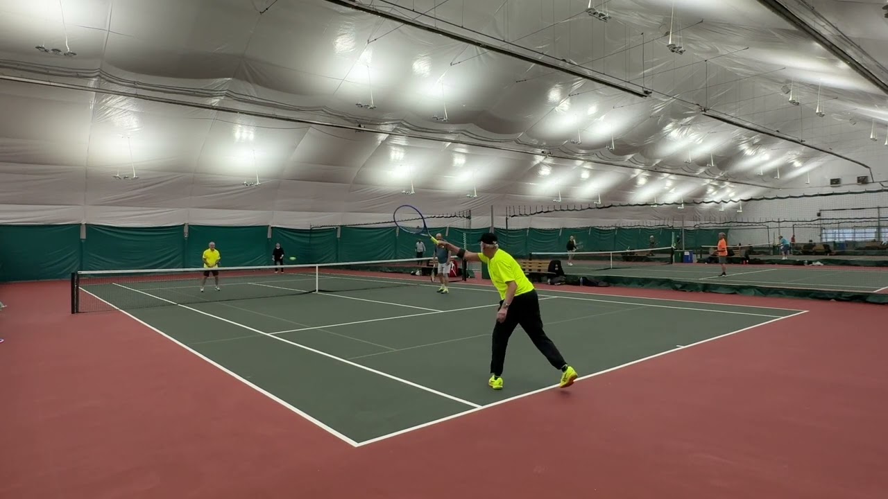 Gautreau's Tennis - Highlights - Lonnie, Ward, Mike S, Garry - 4/18/2025