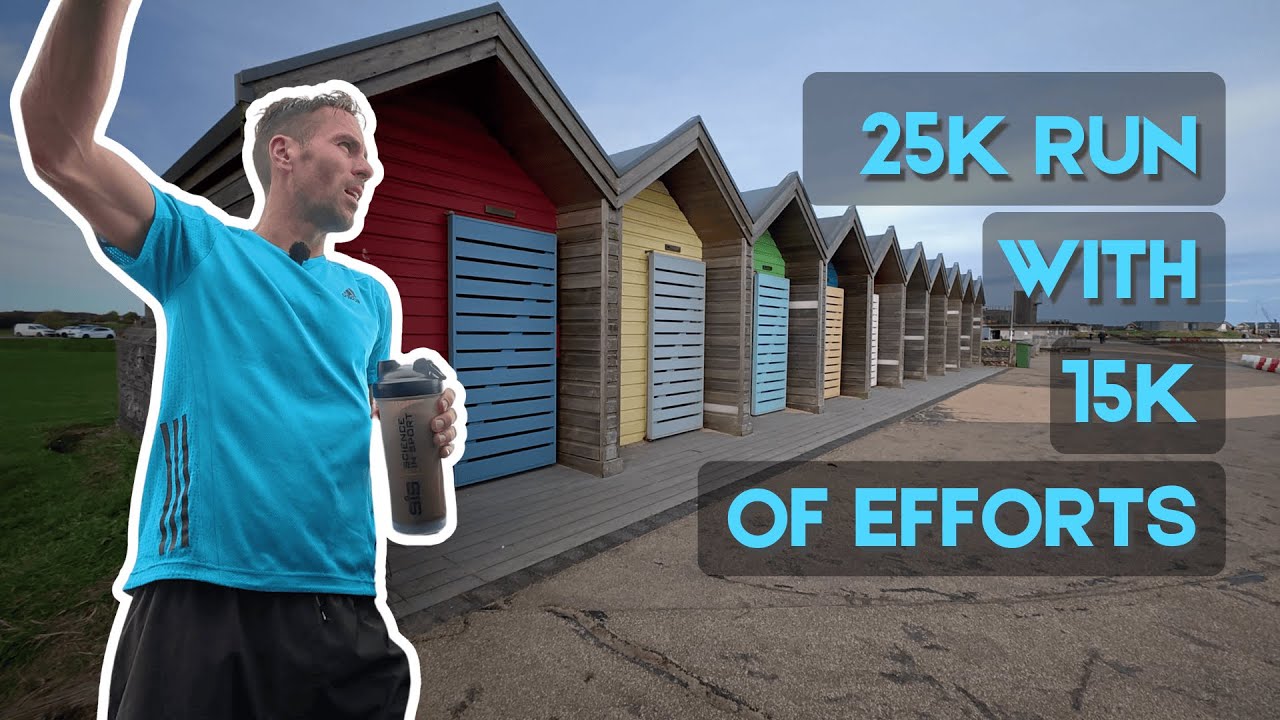25k Run With 15k Of Efforts In the Wind