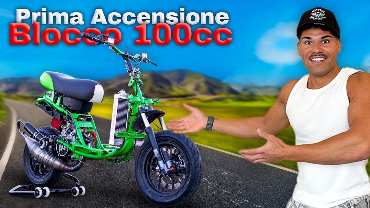 ORA SI FA SUL SERIO PRIMA ACCENSIONE BLOCCO 100cc 🤯 Ciuchino 2.0 Ep.9