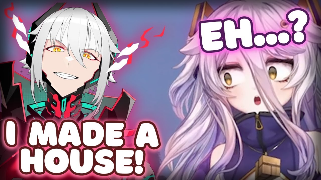 Henya was shocked by Zentreya's new house【Henya | VShojo】