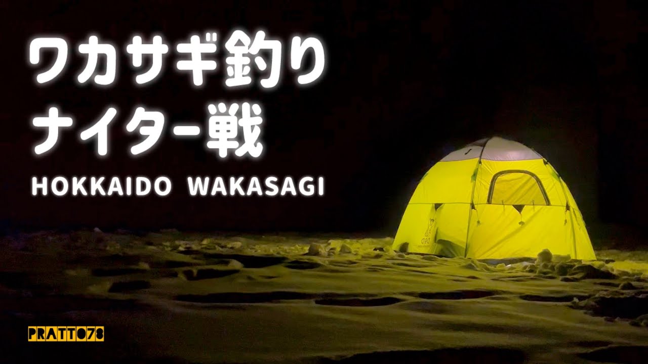 【公魚道】夜のワカサギ釣り🎣期待を裏切り結構釣れましたw