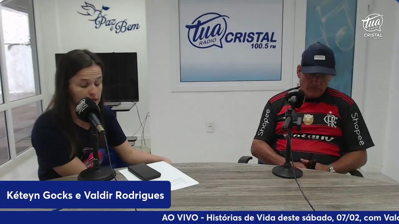 HISTÓRIAS DE VIDA DESSE SÁBADO, 07/02, COM VALDIR RODRIGUES