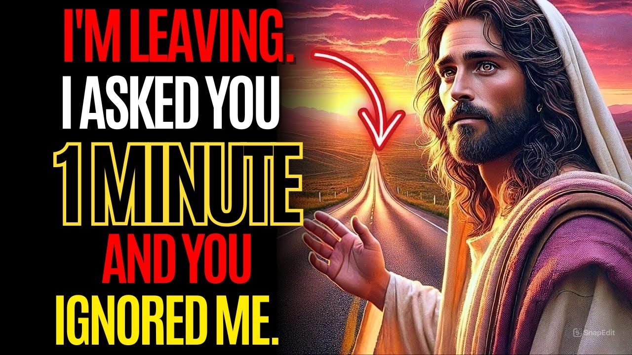 💔 Jesus is calling you, and you keep ignoring Him! How much more does He have to suffer?