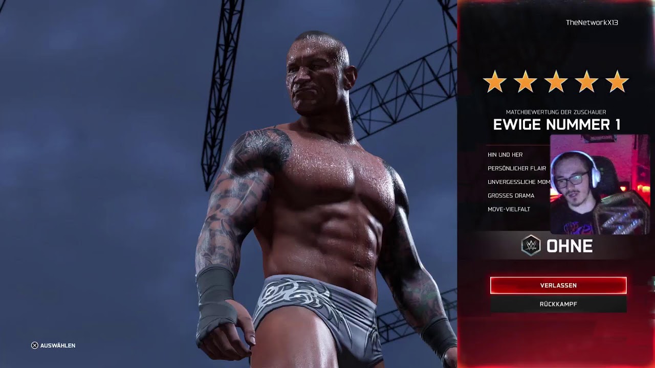ROYAL RUMBLE MATCH CARD Zocken