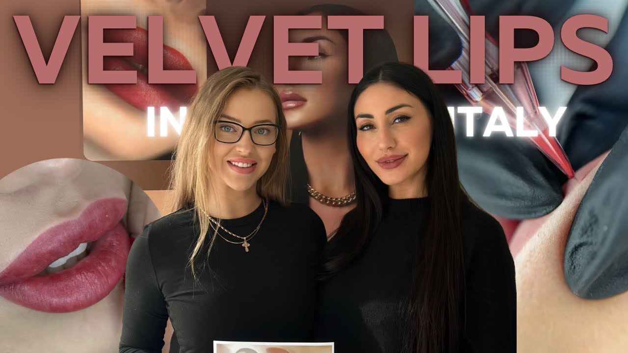 I travelled all the way to Italy to learn this lip blush technique 🤯