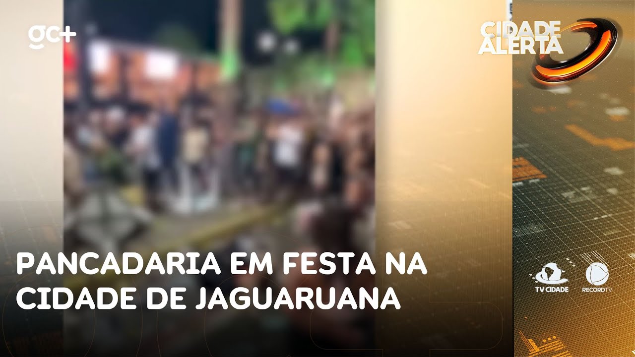 Festa em Jaguaruana: pancadaria marca segunda noite de shows na cidade | Cidade Alerta CE