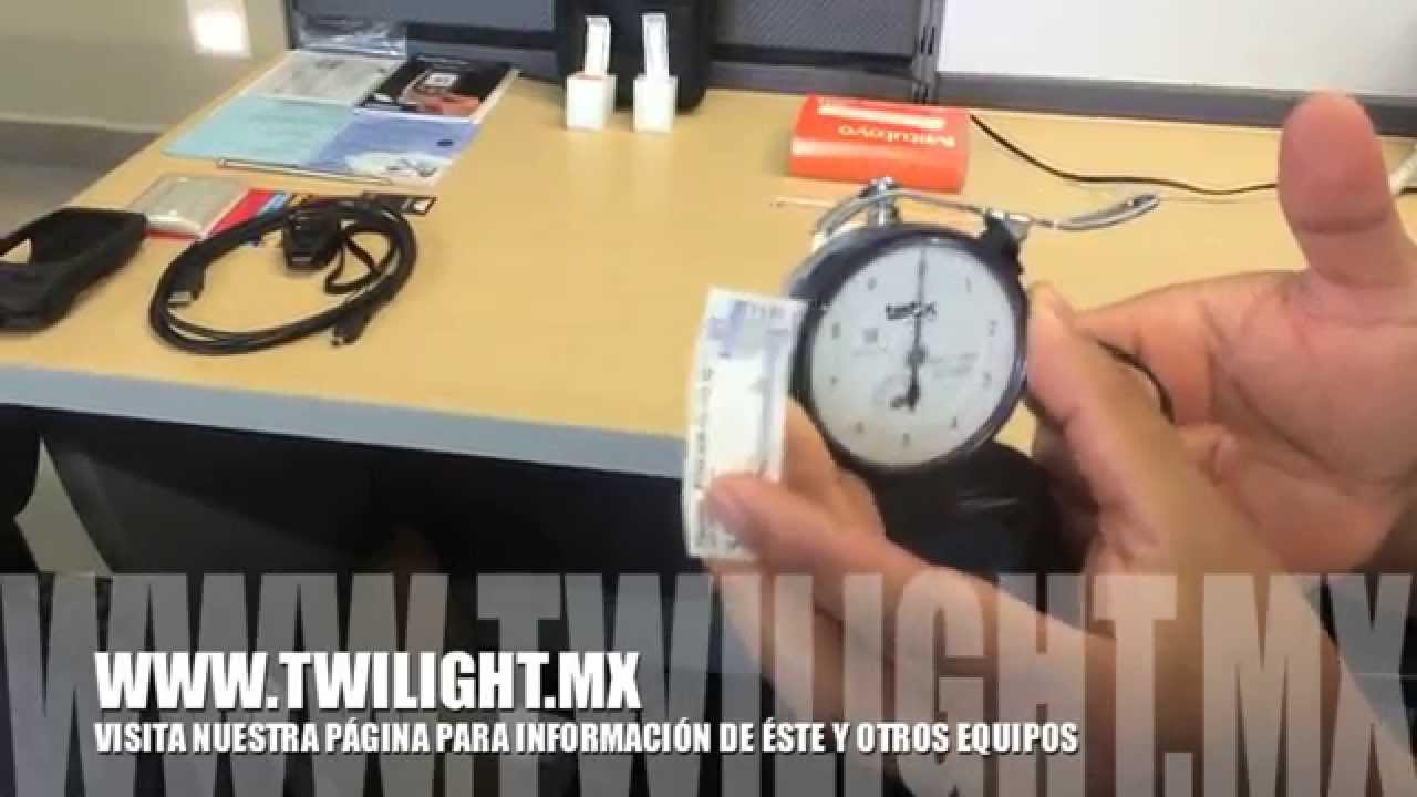 Medición de cintas replicas Testex.