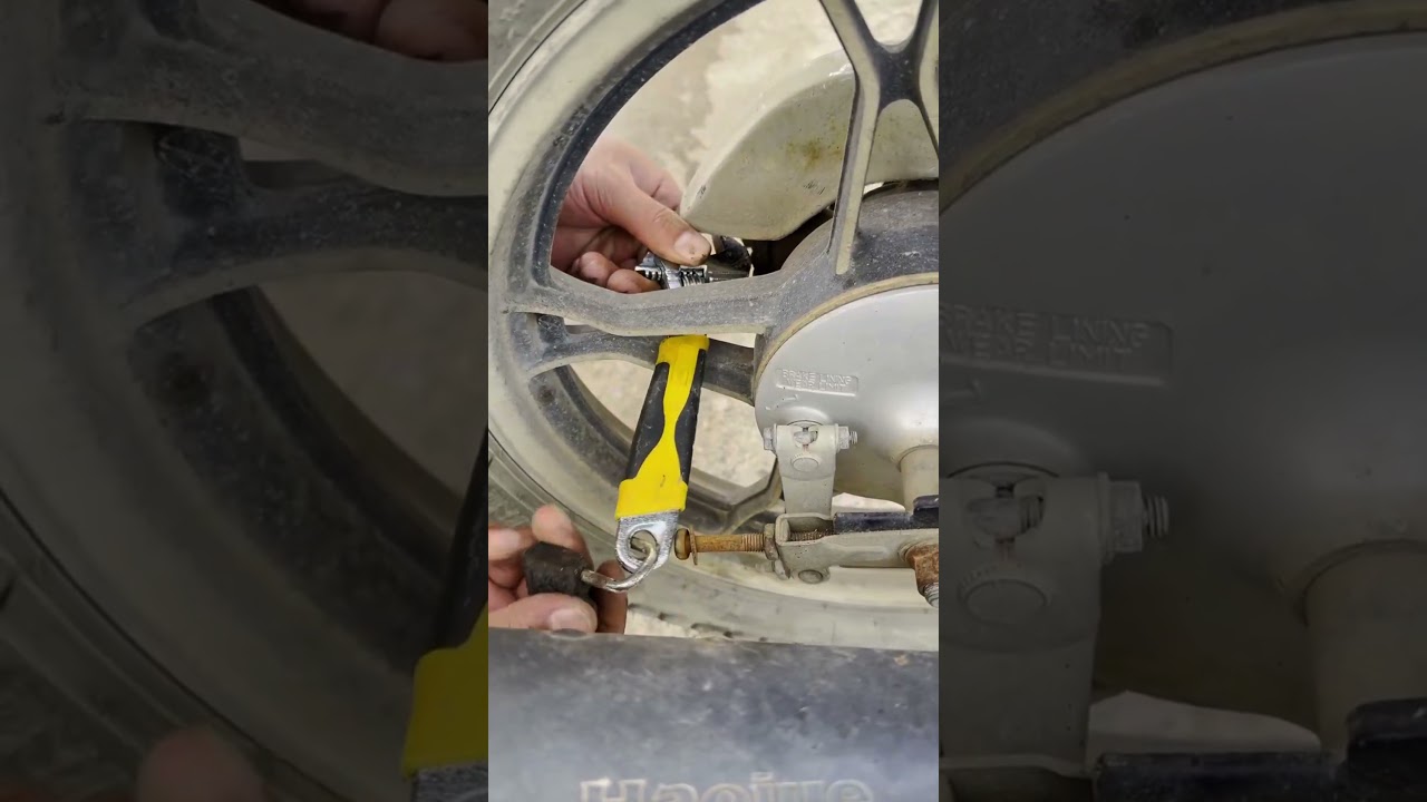 New motorcycle locking technique to prevent theft