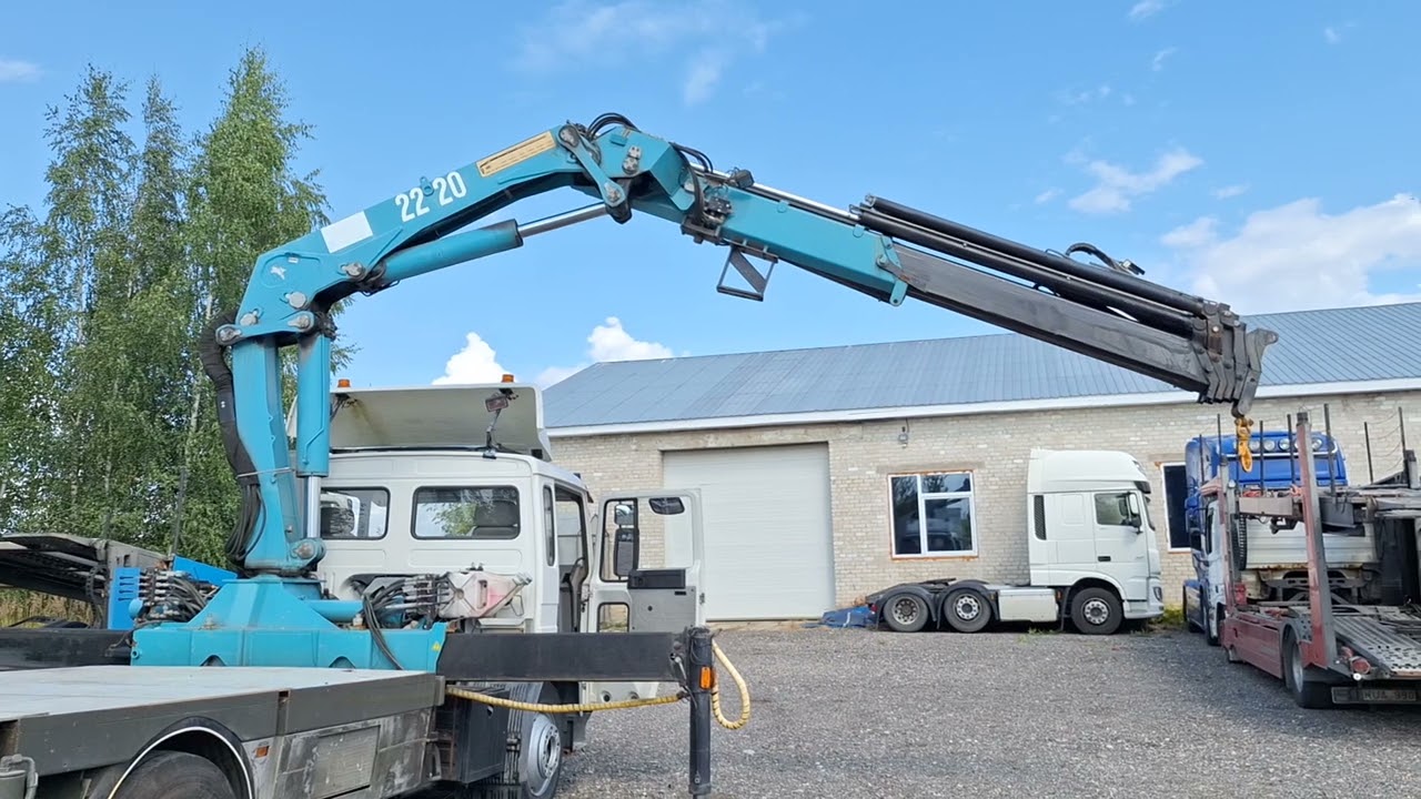 Volvo FL6 + HMF 2223 K5 crane