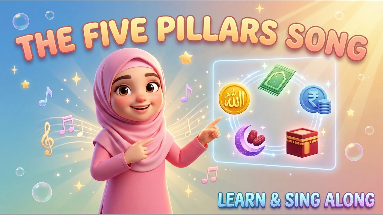 FIVE PILLARS OF ISLAM SONG- KIDS ISLAMIC SONG