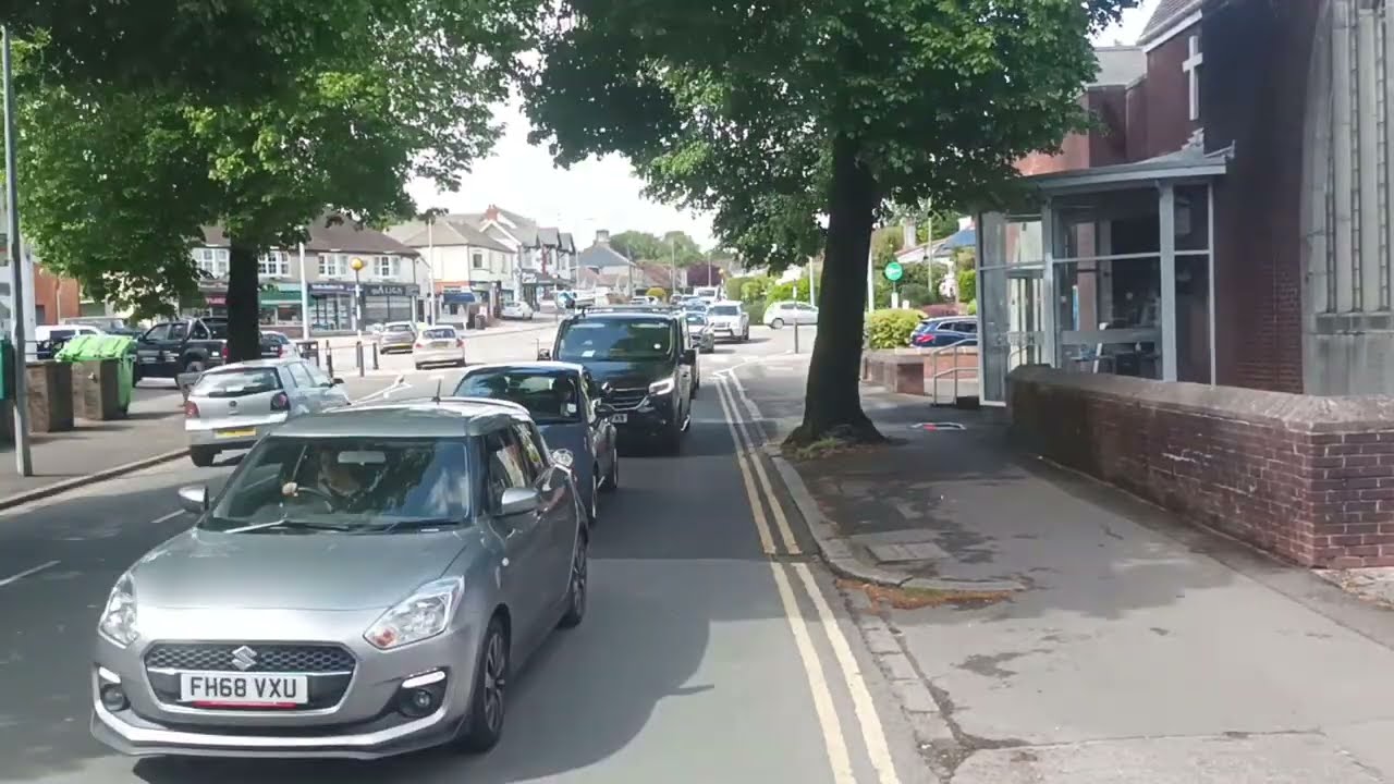 🇬🇧 BUS ROUTE TIMELAPSE | Cardiff Bus 28 / 28A / 28B: Thornhill ➔ City Centre