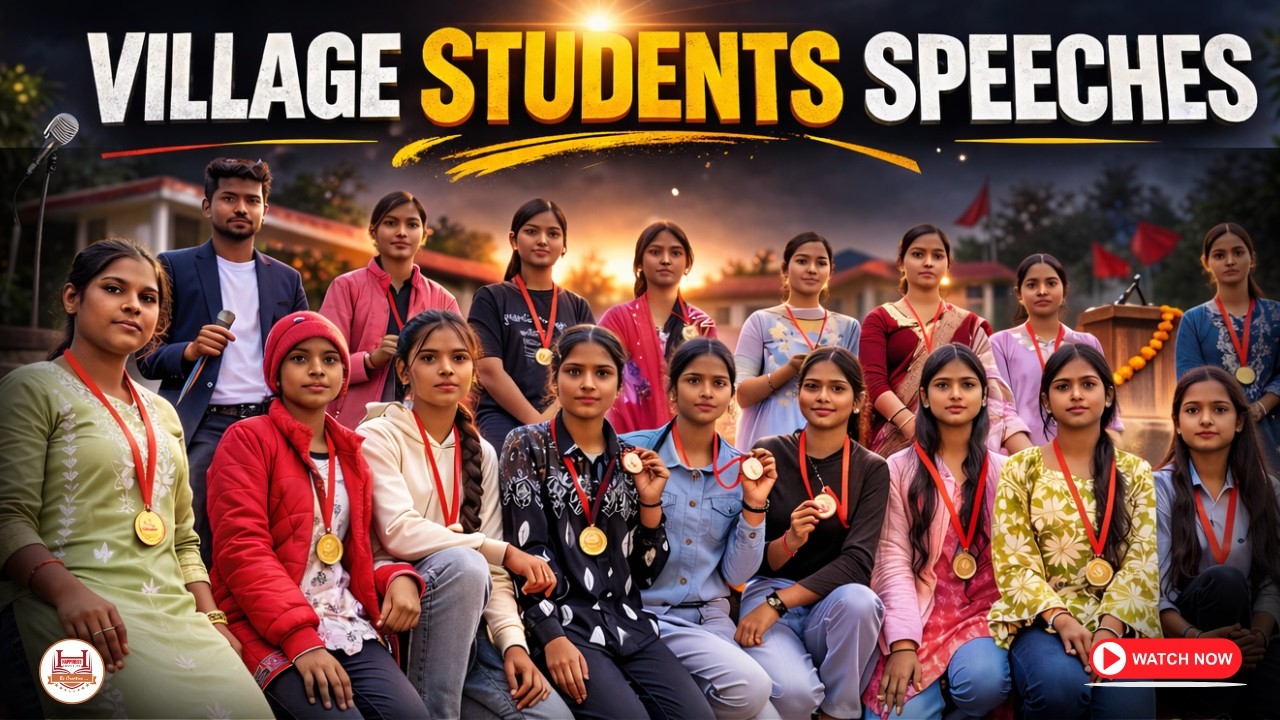 Village Students Speeches | Public Speaking | English Speaking | Happiness Institute | Best Speeches