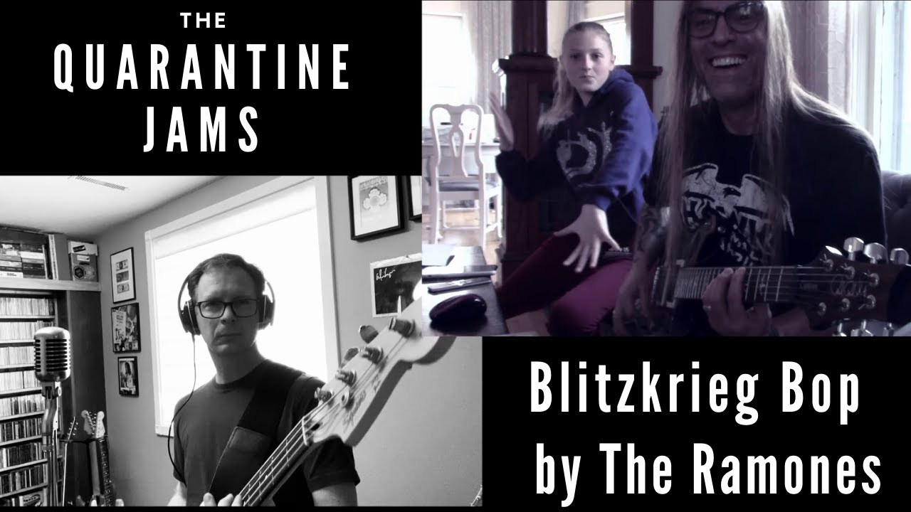 Blitzkrieg Bop | Ramones | Cover | Remote Jam | Steve Stine