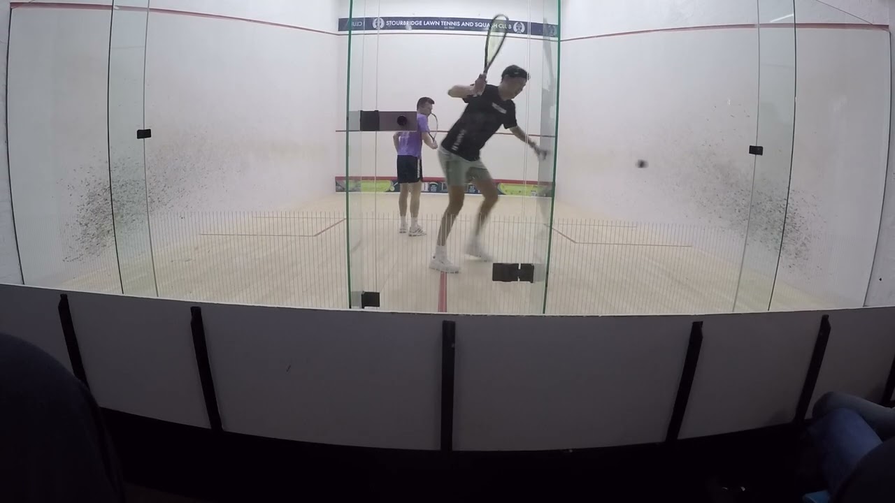STOURBRIDGE 2025 RACKETBALL FINALS MATT BEDWELL V ALI MUTCH