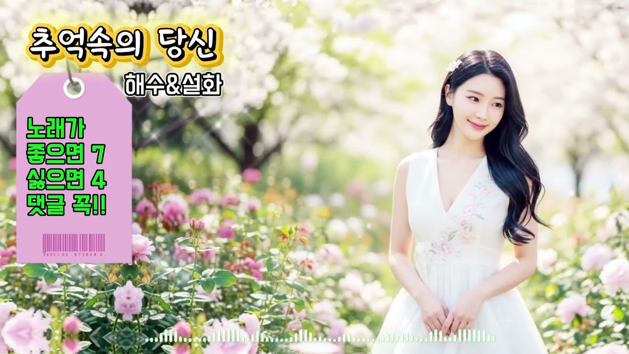 트로트 신곡 ✨추억속의 당신  #트로트 #플레이리스트