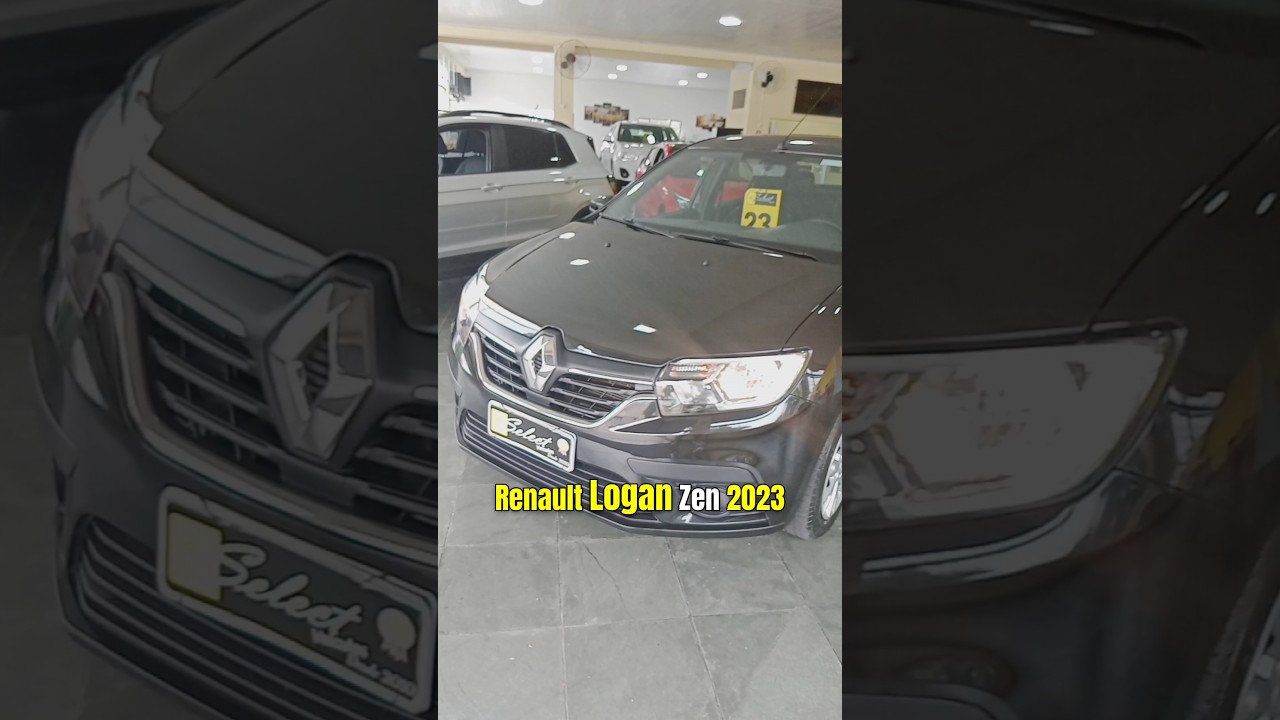 Renault Logan Zen 2023 - Carro Seminovo Jundiai At&eacute; 65 mil - #logan #carrosjundiai #seminovos