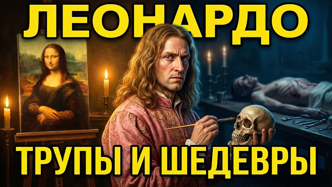 Да Винчи писал МАДОНН, а ночами копался в МЕРТВЕЦАХ...