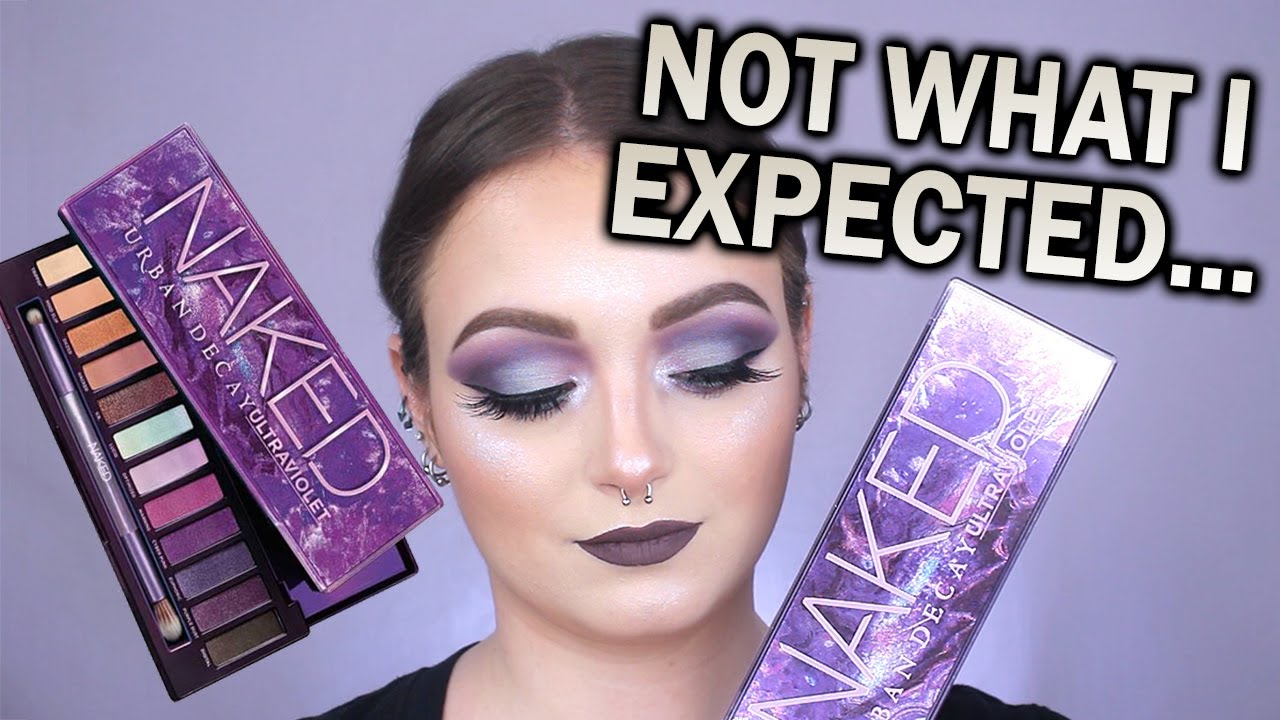oof...URBAN DECAY NAKED ULTRAVIOLET PALETTE REVIEW AND TUTORIAL