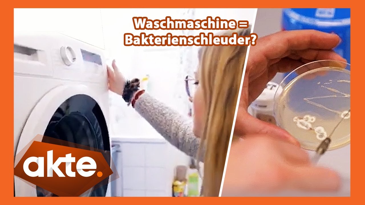 Waschmaschine= Bakterienschleuder? Wir machen den Hygienecheck | Akte | SAT.1